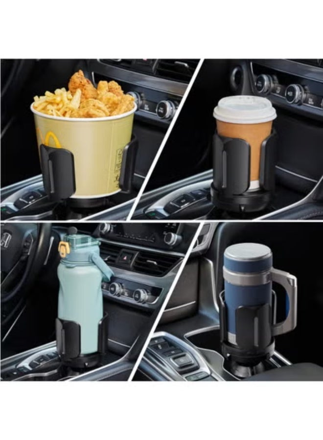 fantasize Cup Holder Expander for Car - All Purpose Car Cup Holder Expander with Adjustable Adapter and Holder, Compatible with 10-64 oz Large Bottles & Cups & Drinks - Image 5